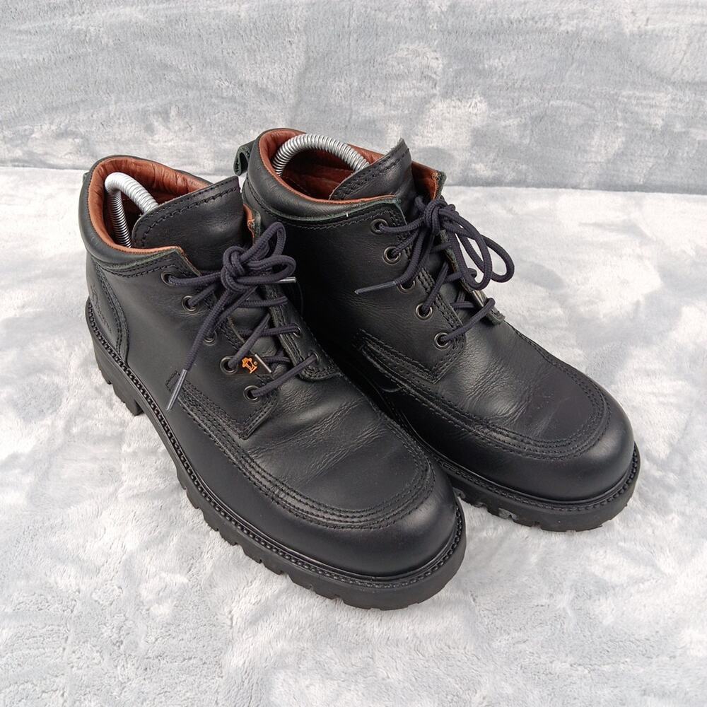 Havana Joe 0201 Mens Black Leather Chukka Boots Size US 10.5 UK 10 EUR 44